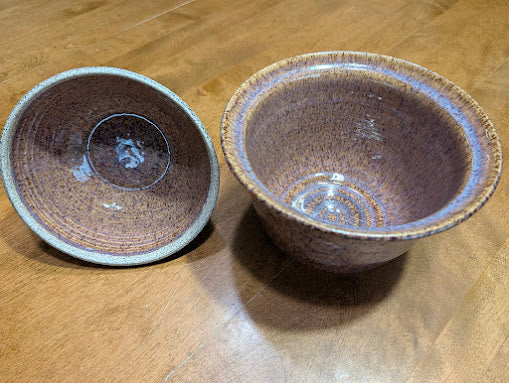 Calico Lidded Jar